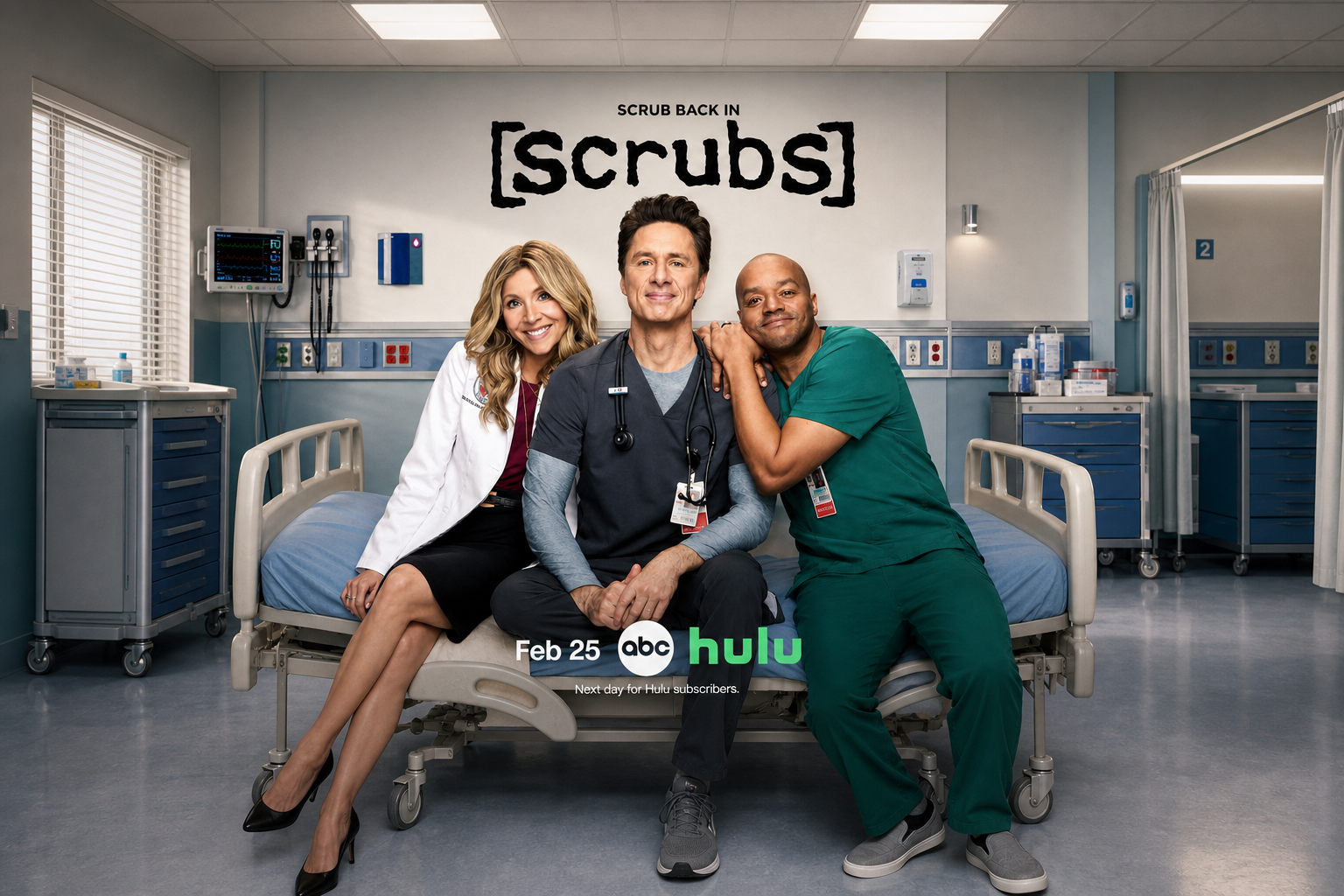 Scrubs key art